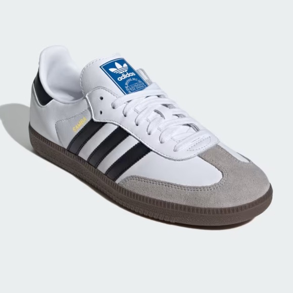 adidas Shoes - Adidas Samba White and Gray Sneakers